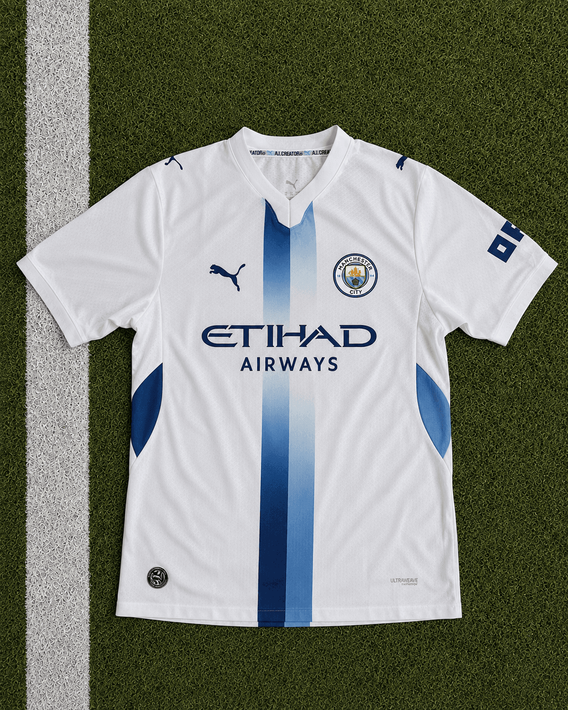 Иллюстрация модели: Manchester City, белая